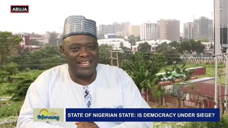 STATE OF NIGERIAN STATE: IS DEMOCRACY UNDER SIEGE? WITH RWANG PAM JNR – WATCH VIDEO