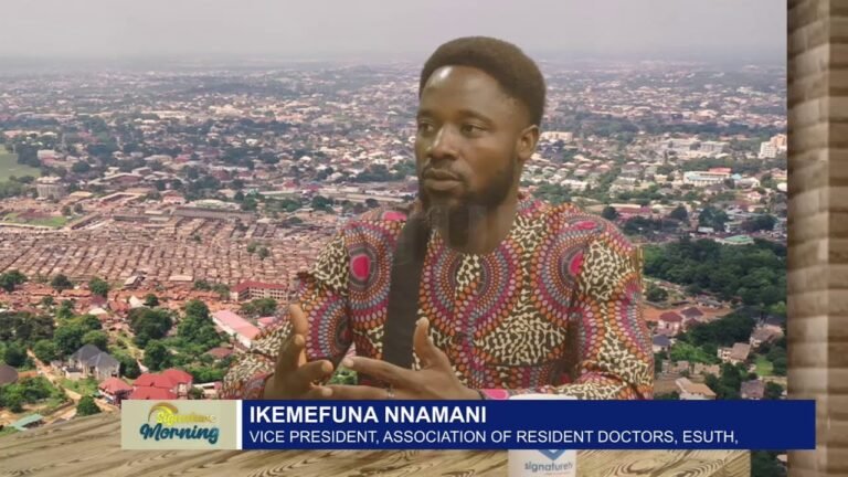 DR. IKEMEFUNA NNAMANI SPEAKS ON NIGERIA IN DEFICIT OF HEALTH PERSONNEL – WATCH VIDEO