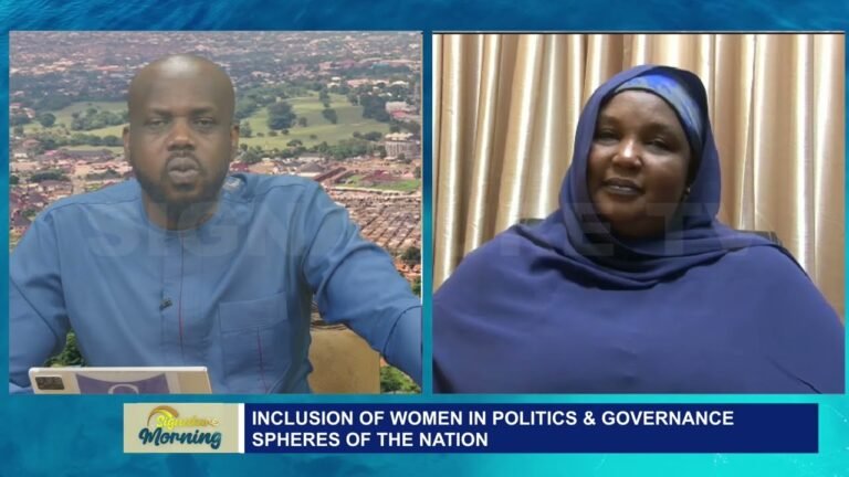 RUKAYYA ABDULRAHMAN MANGA SPEAKS ON WOMEN’S INCLUSION IN POLITICS & GOVERNANCE – WATCH VIDEO