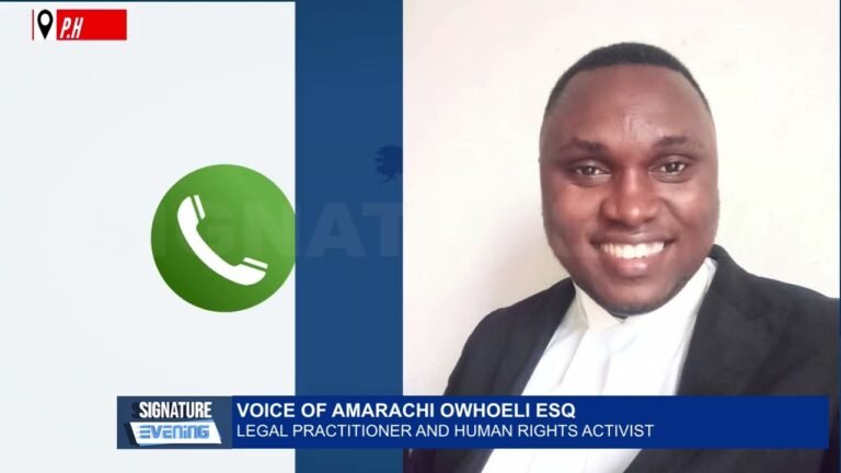 BARR. AMARACHI OWHOELI SPEAKS ON THE LEGALITY AND POLITICAL IMPLICATIONS OF DEFECTION – WATCH VIDEO