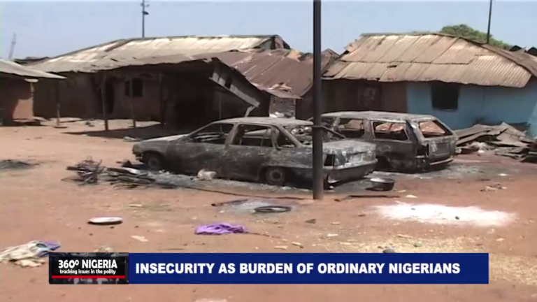 INSECURITY AS BURDEN ON ORDINARY NIGERIANS – WATCH VIDEO