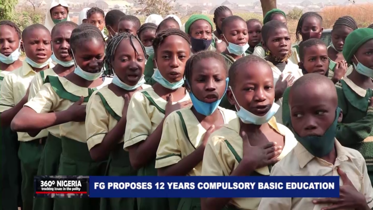 FG PROPOSES 12 YEARS COMPULSORY BASIC EDUCATION – WATCH VIDEO