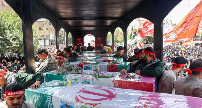 Iran Buries 60 Slain In War With Israel