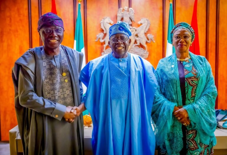 Sanwo-Olu Visits Tinubu, First Lady To Express Gratitude For Birthday Wishes