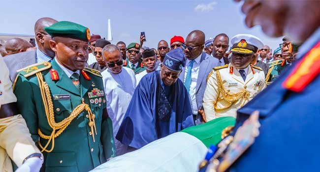Tinubu Arrives Katsina For Buhari’s Burial