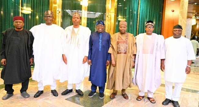 North-East Govs Meet Tinubu, Seek Oil Exploration, Completion Of Projects