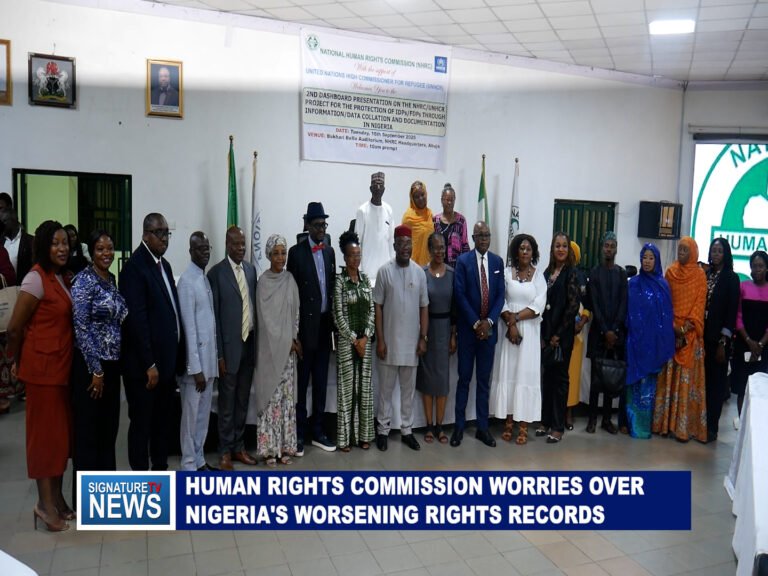 HUMAN RIGHTS COMMISSION WORRIES OVER NIGERIA’S WORSENING RIGHTS RECORDS – WATCH VIDEO