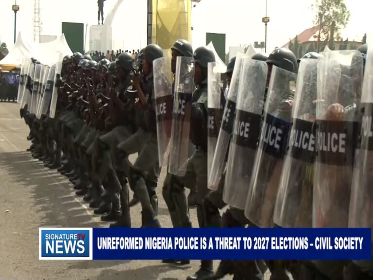UNREFORMED NIGERIA POLICE IS A THREAT TO 2027 ELECTIONS – CIVIL SOCIETY – WATCH VIDEO