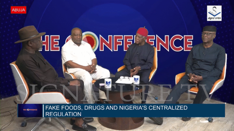 THE CONFERENCE: FAKE FOODS, DRUGS AND NIGERIA’S CENTRALIZED REGULATION – WATCH VIDEO