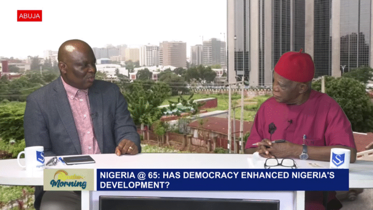 NIGERIA @ 65: HAS DEMOCRACY ENHANCED NIGERIA’S DEVELOPMENT? – WATCH VIDEO