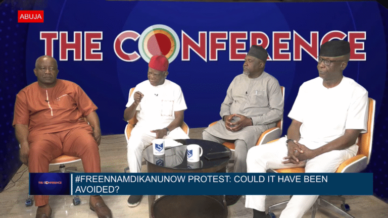 THE CONFERENCE – #FREENNAMDIKANUNOW PROTEST: COULD IT HAVE BEEN AVOIDED? – WATCH VIDEO