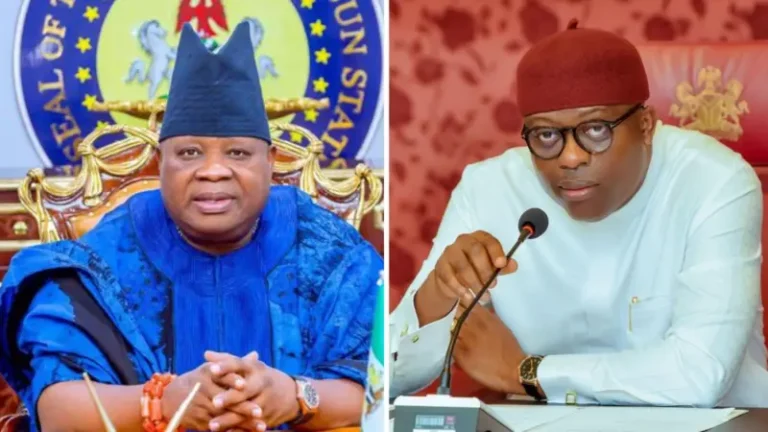 FUBARA, ADELEKE’S EXIT SHATTERS EMBATTLED PDP, DIMS 2027 HOPES – WATCH VIDEO
