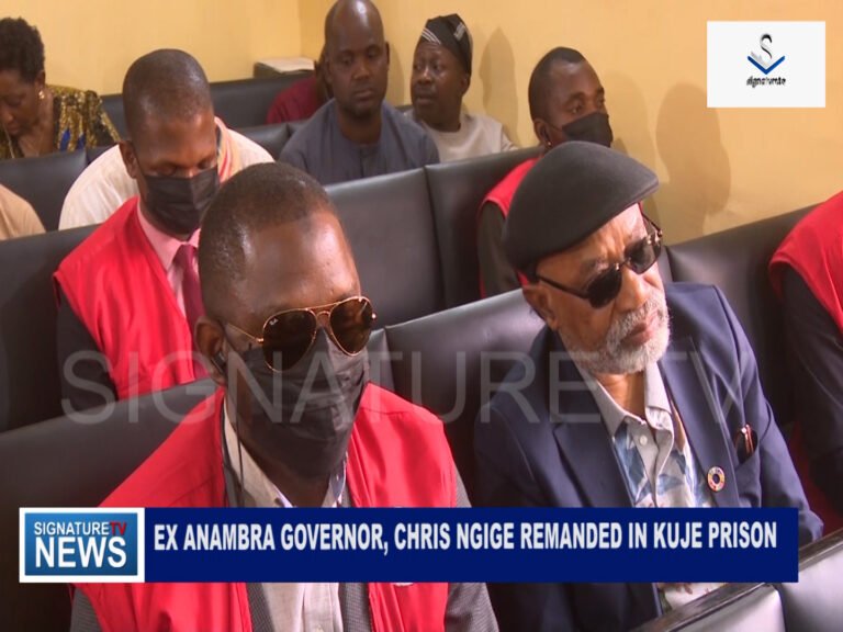 EX- Anambra Governor Chris Ngige Remanded In Kuje Prison – Watch Video