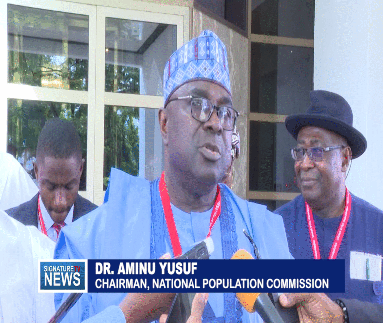 TINUBU SWEARS IN NEW NPC CHAIRMAN – WATCH VIDEO
