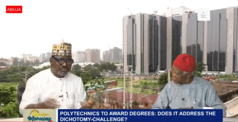 SIGNATURE MORNING – POLYTECHNICS TO AWARD DEGREES DOES IT ADDRRESS THE DICHOTOMY-CHALLENGE – WATCH VIDEO