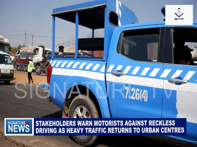 STAKEHOLDERS WARN MOTORISTS AGAINST RECKLESS DRIVING AS HEAVY TRAFFIC RETURNS TO URBAN CENTRES – WATCH VIDEO