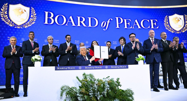 Trump Launches ‘Board Of Peace’ At Davos