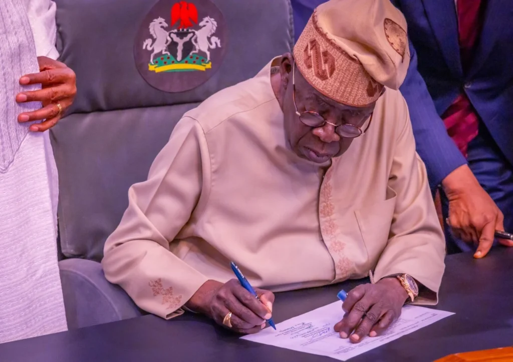 TINUBU WRITES SENATE, SEEK CONSIDERATION OF STATE POLICE BILL