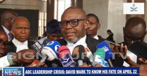 ADC LEADERSHIP CRISIS: DAVID MARK TO KNOW FATE ON APRIL 22 – WATCH VIDEO