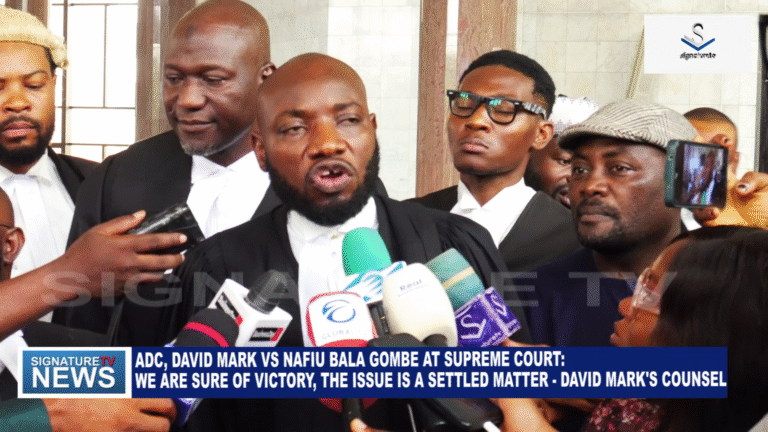 We Are Sure Of Victory, The Issue Is a Settled Matter – David Mark’s Counsel – WATCH VIDEO