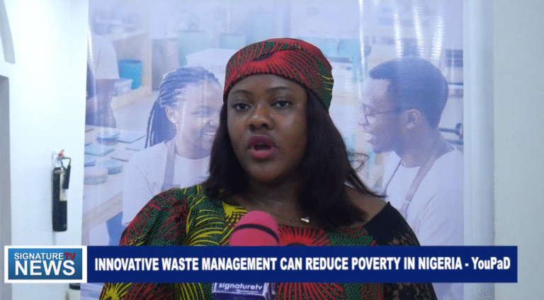Innovative Waste Management Can Reduce Poverty In Nigeria – YouPaD – Watch Video