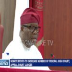 SENATE MOVES TO INCREASE NUMBER OF FEDERAL HIGH COURT, APPEAL COURT JUDGES