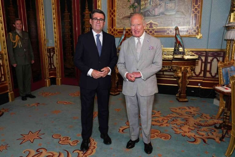 Burnham Becomes UK Prime Minister After Meeting King Charles III