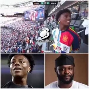 IShowSpeed meets Seyi Tinubu at World Cup final, makes passport request