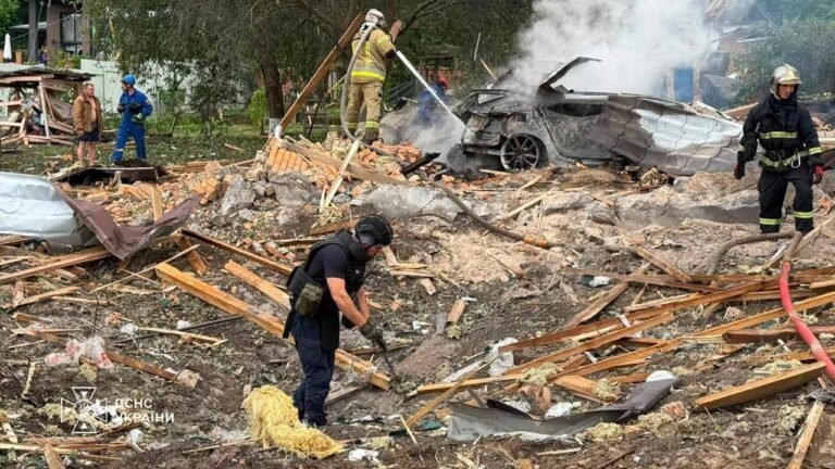 Ten Killed In Russian Attack On Drone Exhibition Near Kyiv