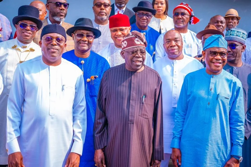 ‘War is over’  —  Fubara declares support for Tinubu, Wike’s Rainbow Coalition