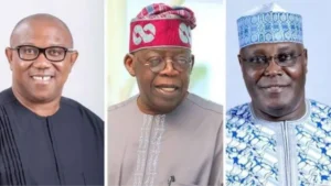 2027: Tinubu, Atiku, Obi weigh ex-govs for campaign DG roles