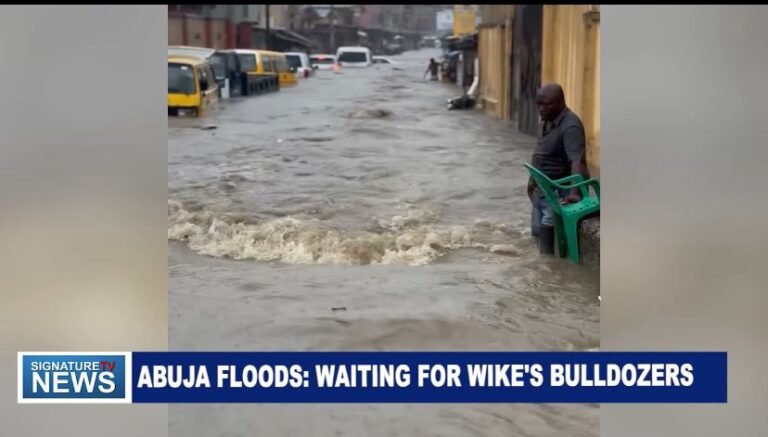 ABUJA FLOODS: WAITING FOR WIKE’S BULLDOZERS – WATCH VIDEO